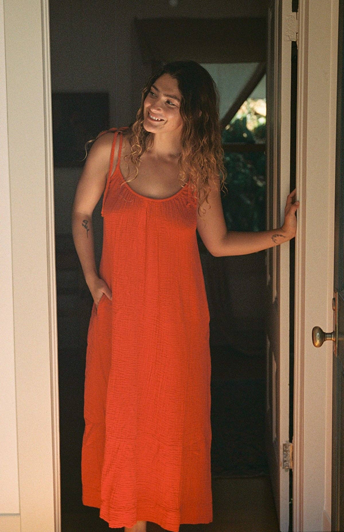 Organic Gauze Dress
