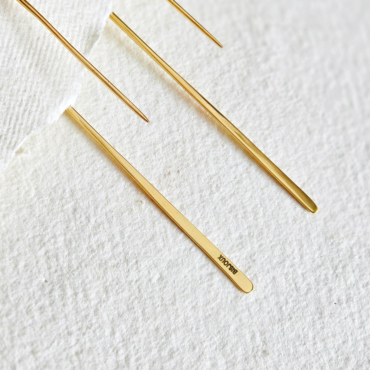 Brass Wire Handmade Thread Earrings