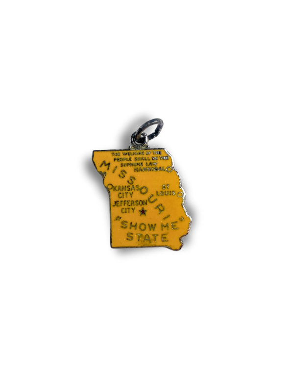 Sterling Silver State Charms