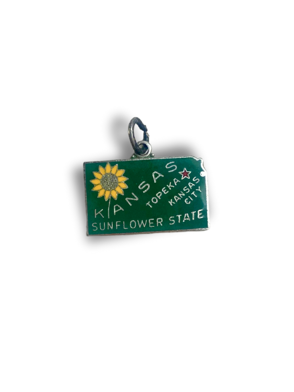 Sterling Silver State Charms