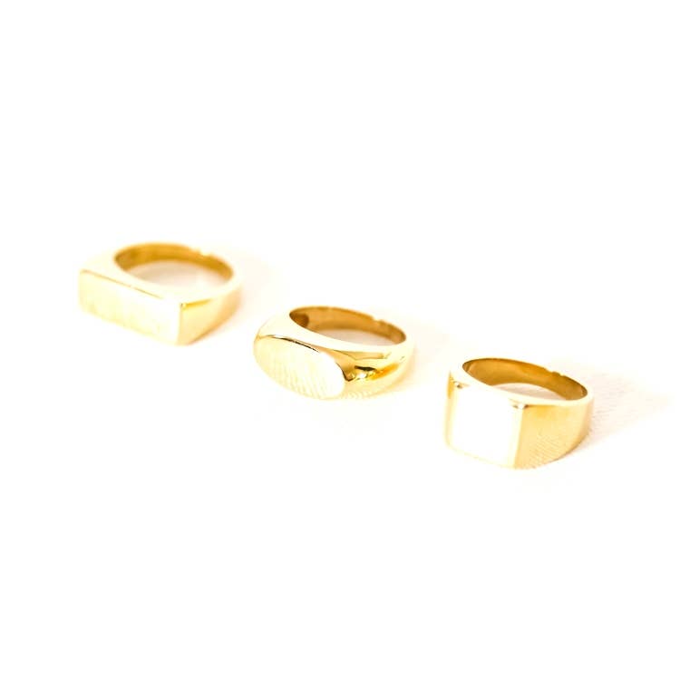 Brass ID Rings