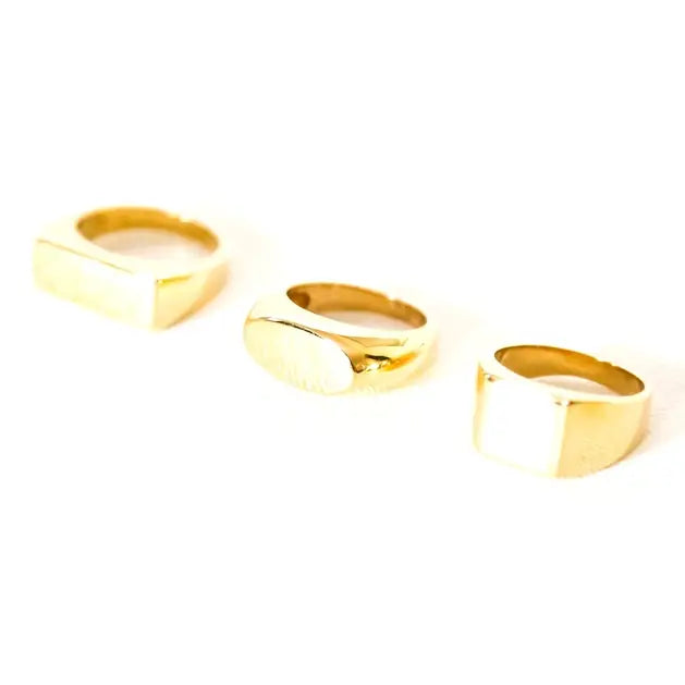 I Did Brass Id Rings