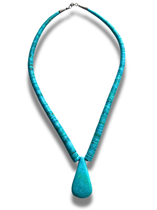 Turquoise Drop Necklace