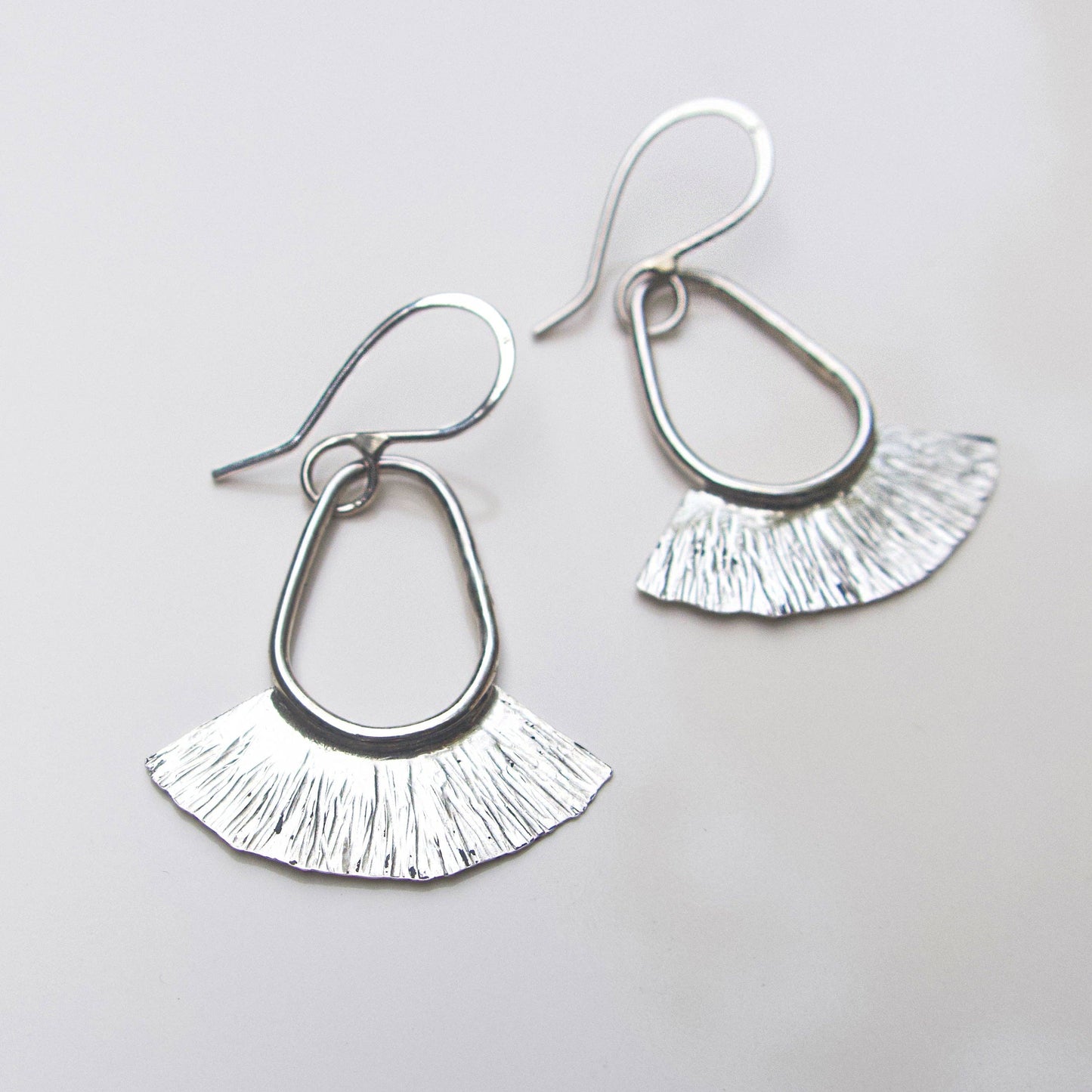 Fan Drop Earring