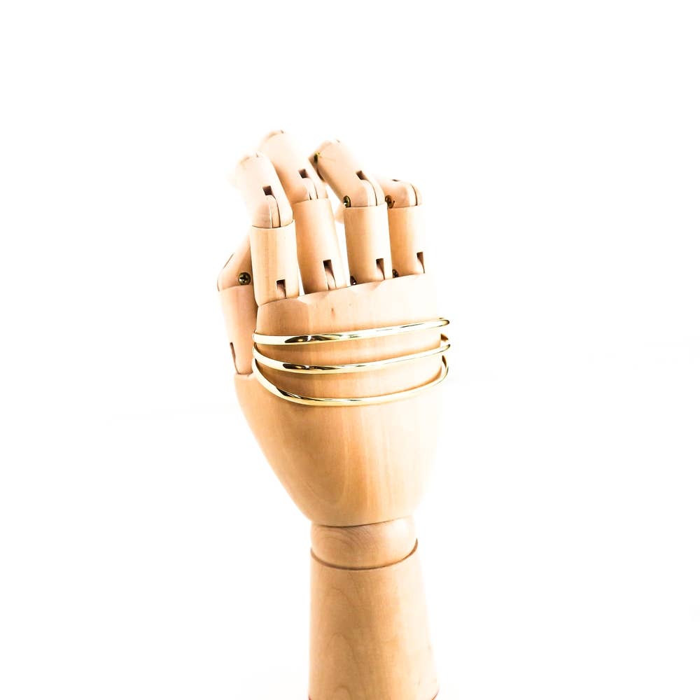 Brass Palm Hand Cuff