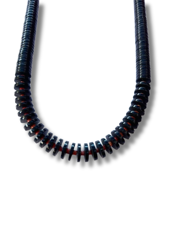 Black Beaded Necklace