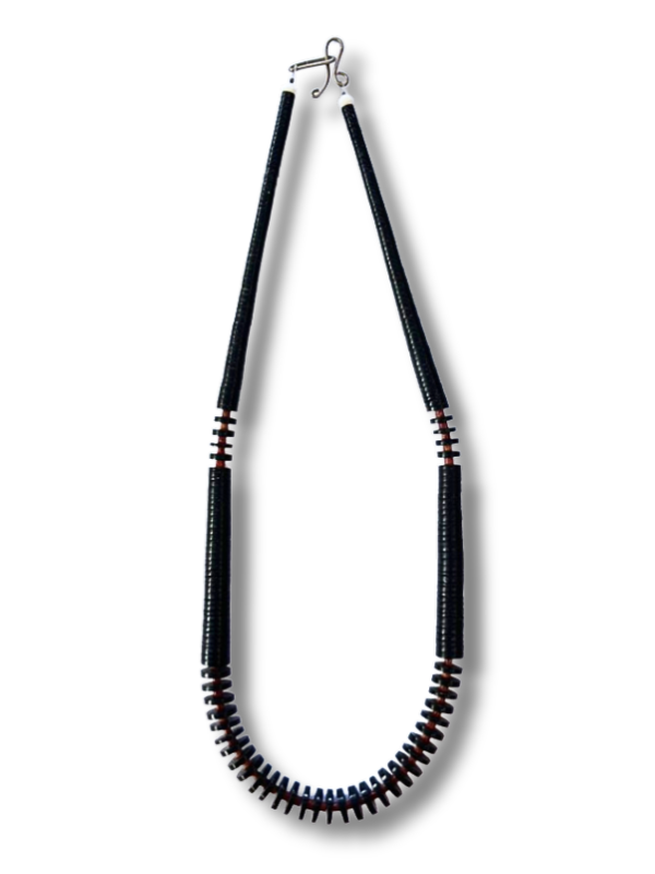 Black Beaded Necklace