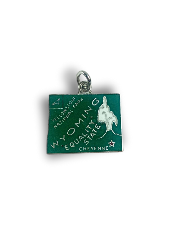 Sterling Silver State Charms