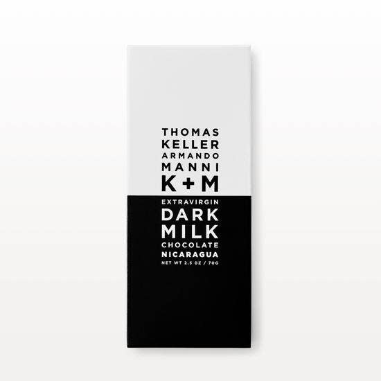 K+M Extravirgin Dark Milk Nicaragua, 2.5oz