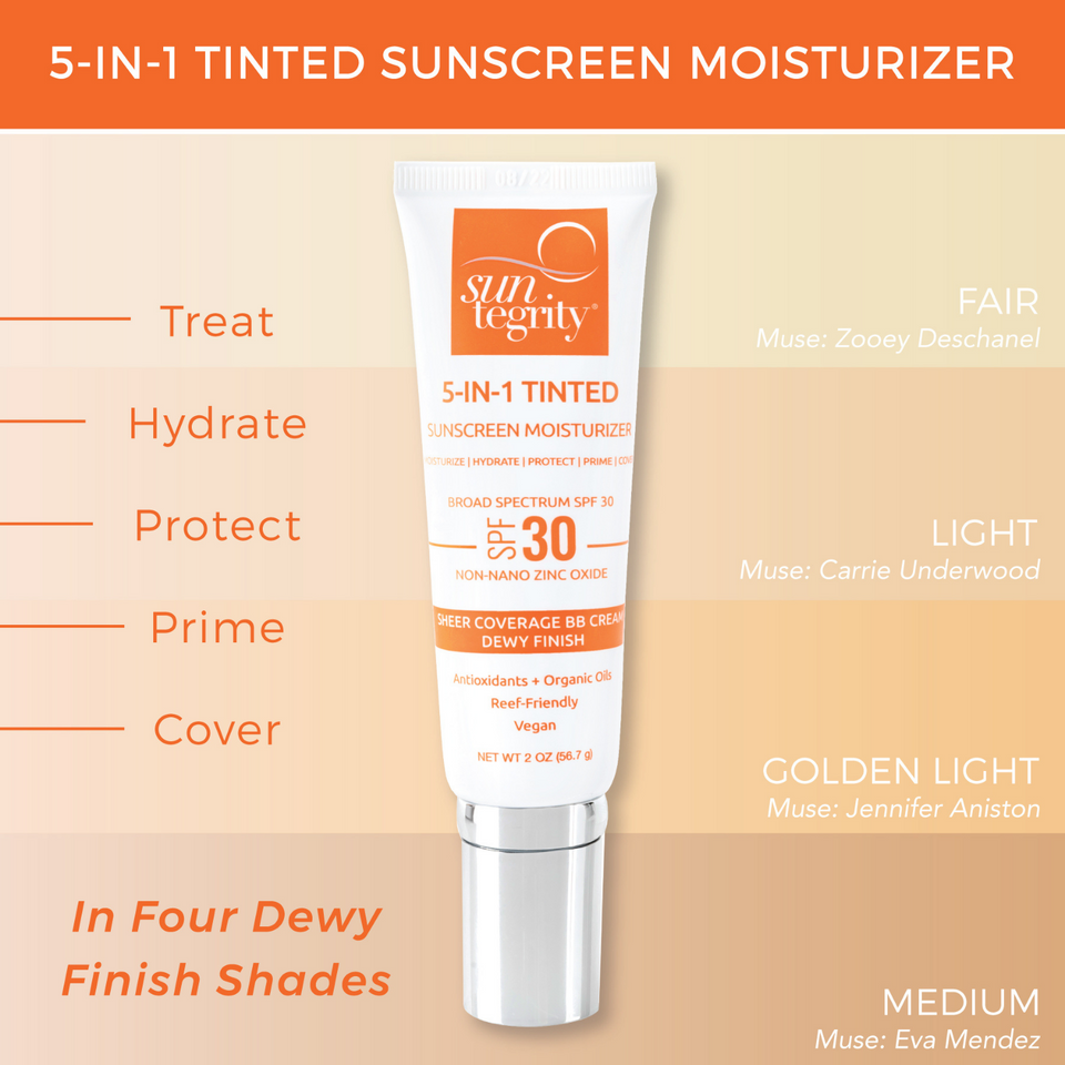 Suntegrity "5 In 1" Natural Moisturizing Face Sunscreen SPF 30