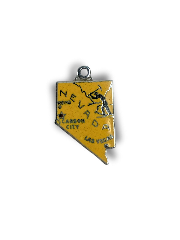 Sterling Silver State Charms