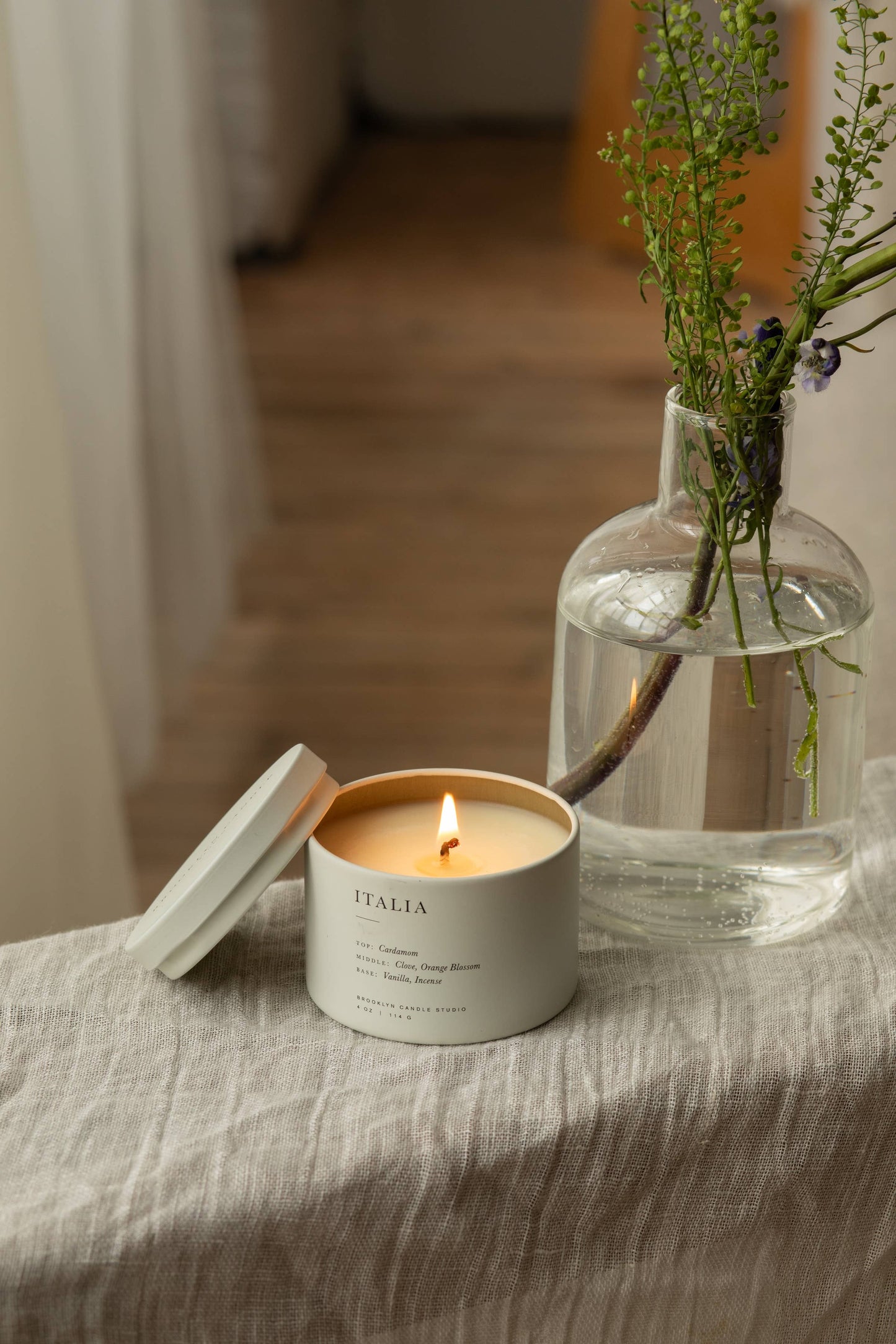 Italia Travel Candle