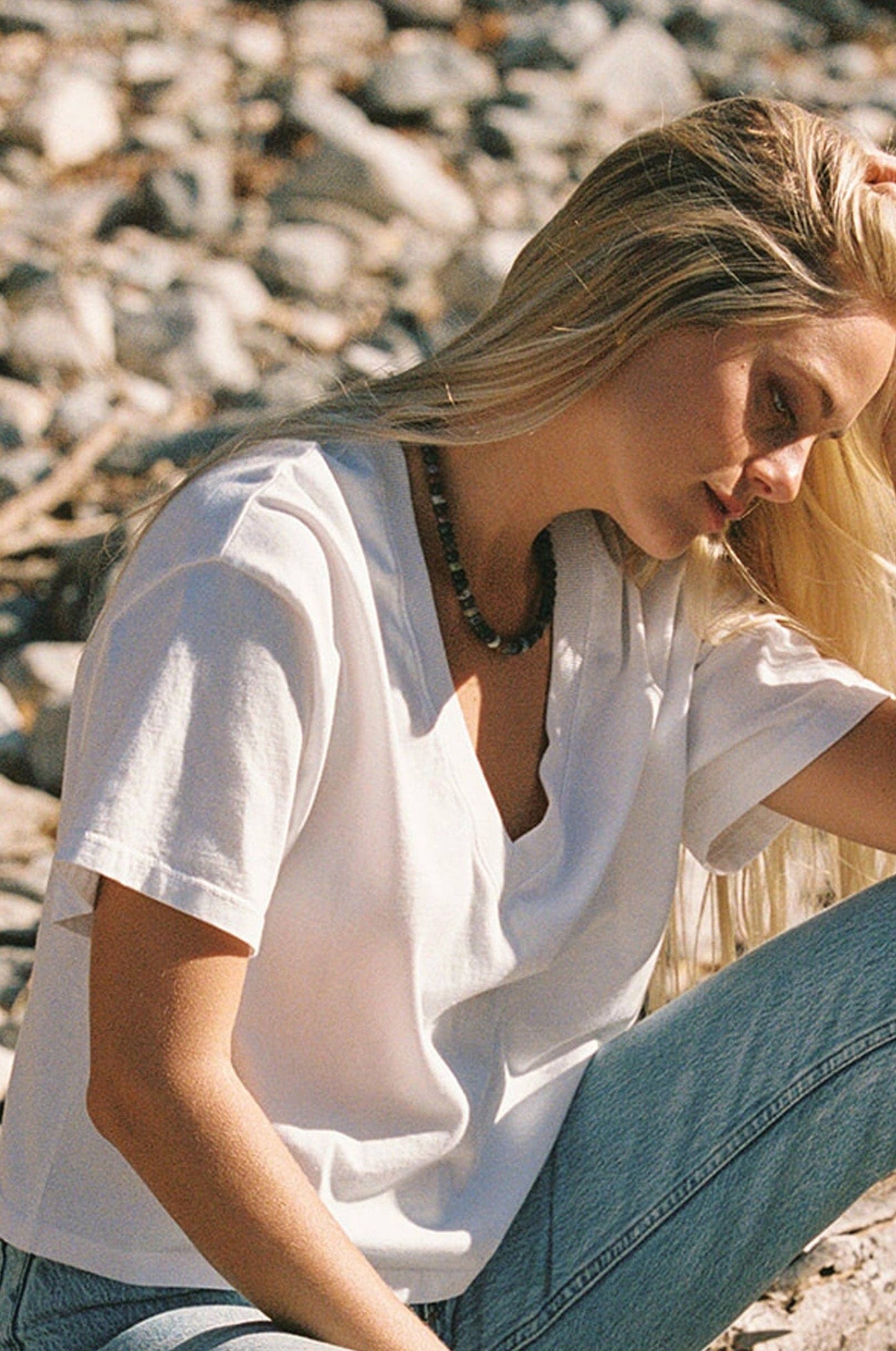 Deep V Tee