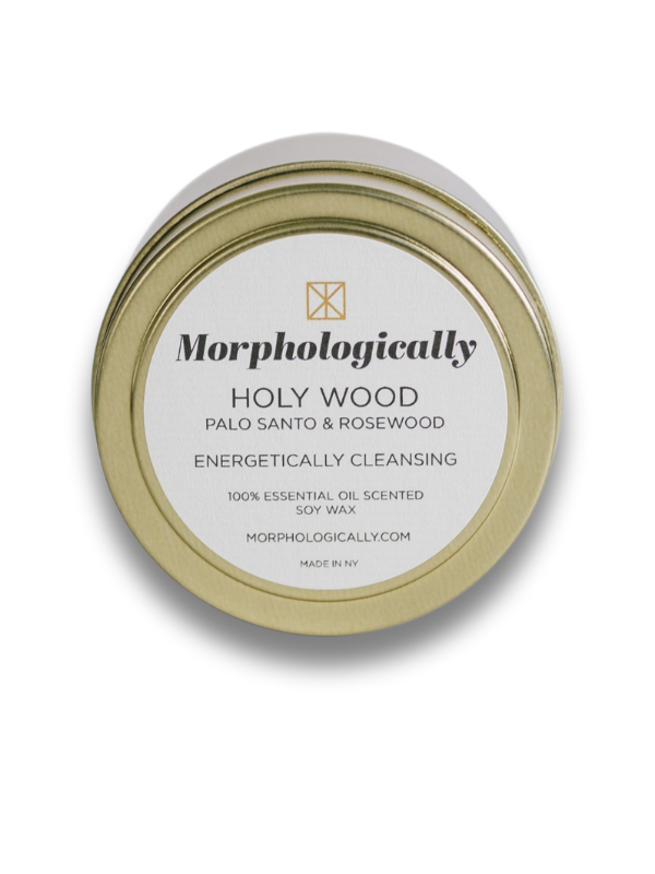 Holy Wood Soy Wax Scented Travel Candle