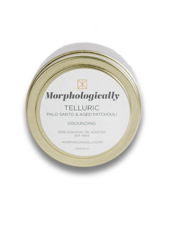 Telluric Soy Wax Scented Travel Candle