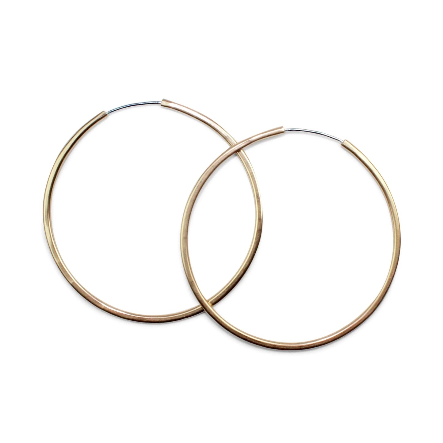 Amanda Hunt Day Gold Fill Hoops - Large