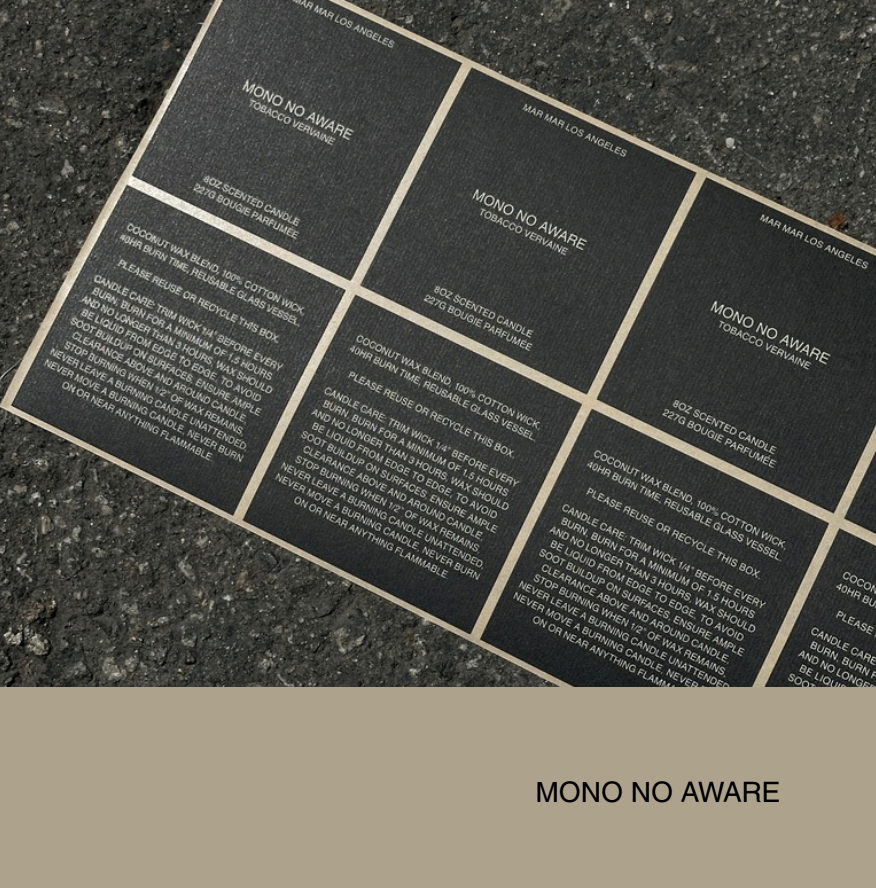 Mono No Aware Candle