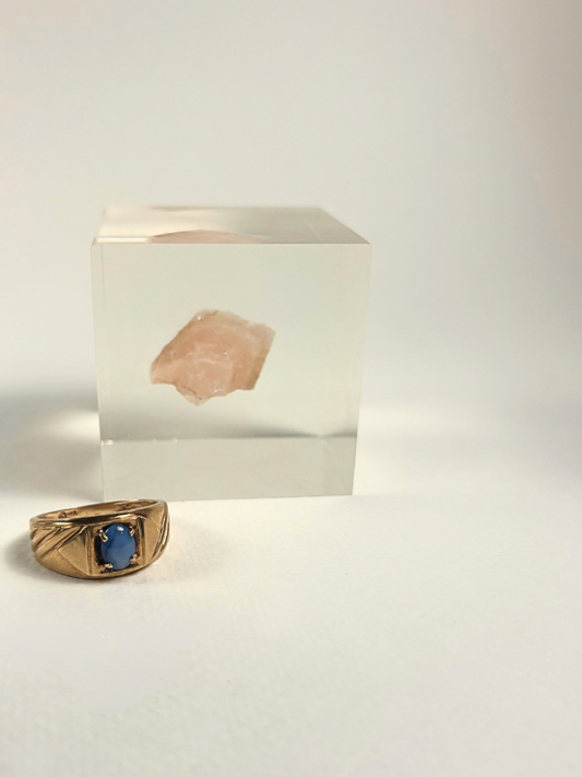 14K and Star Sapphire Ring