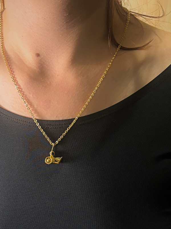 14K Rickshaw Charm