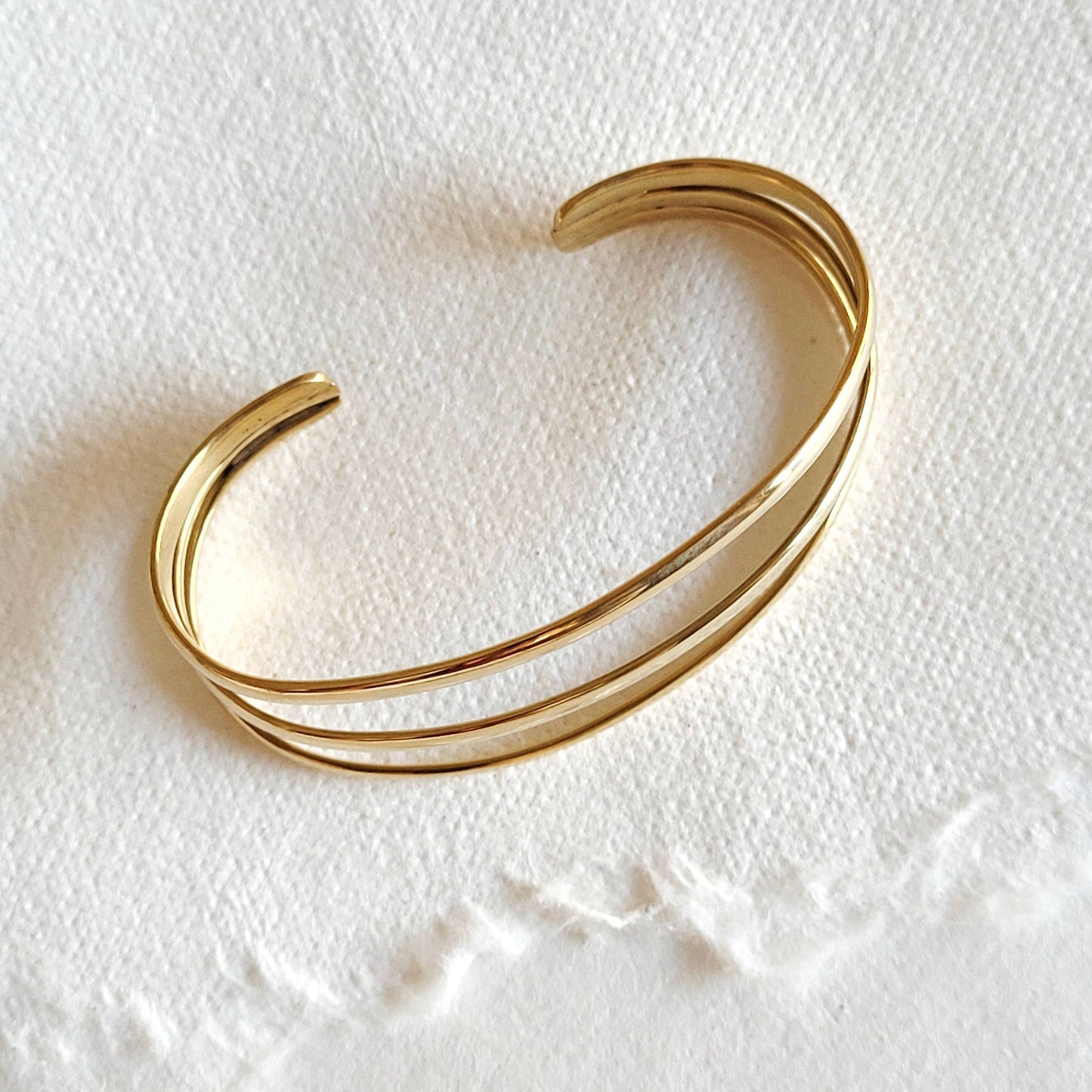 Brass Palm Hand Cuff