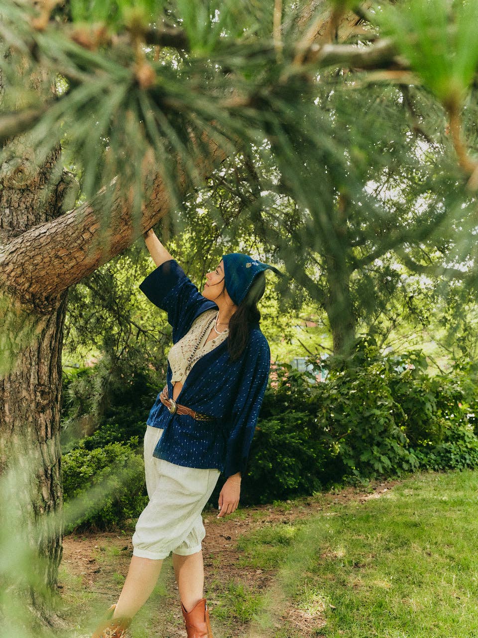 Linen Balloon Shorts