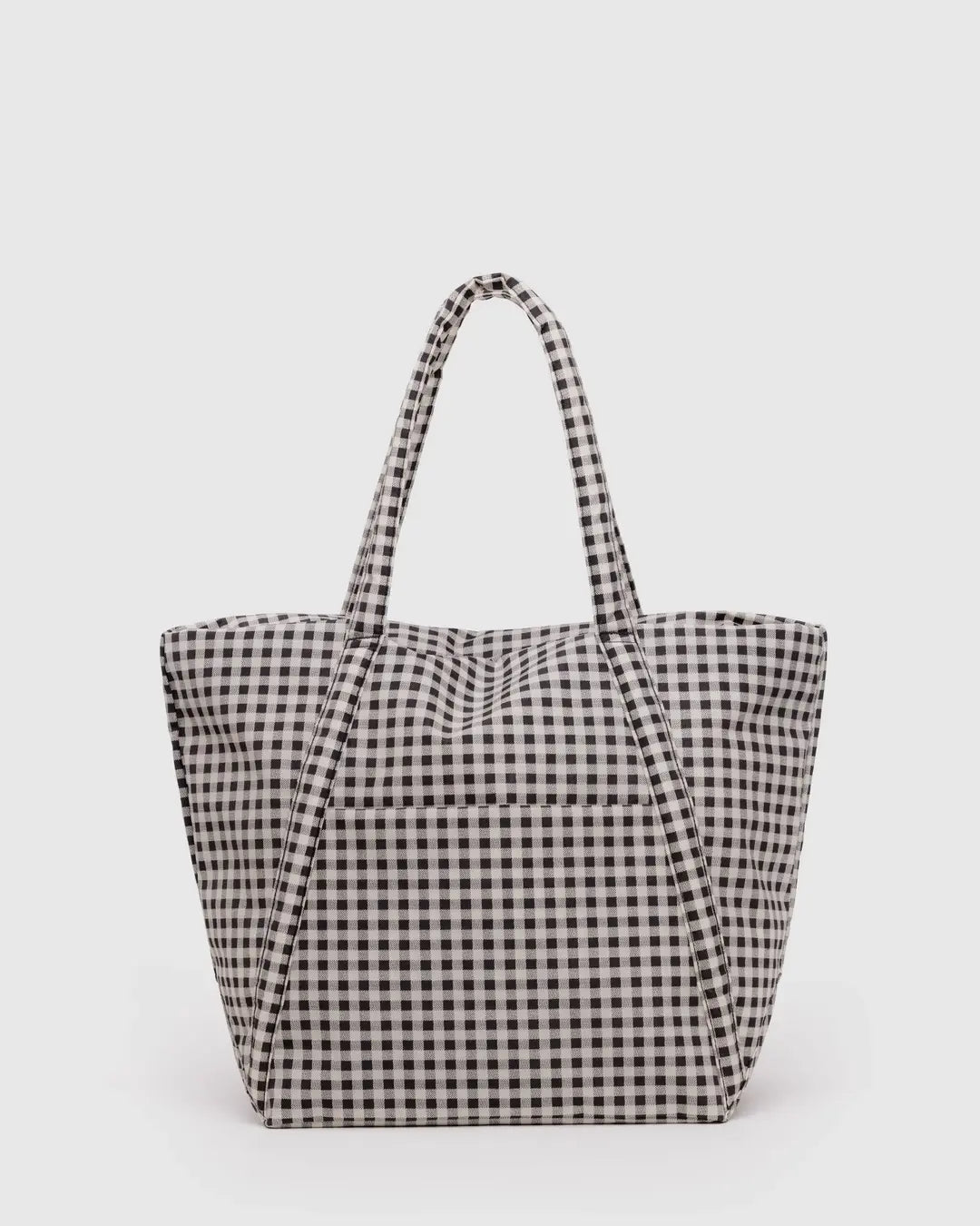 Cloud Bag - Black and White Gingham