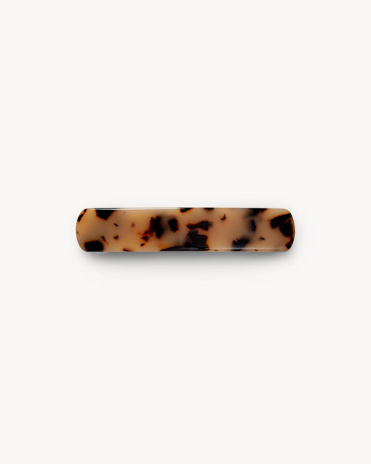 No. 3 Heirloom Barrette in Blonde Tortoise