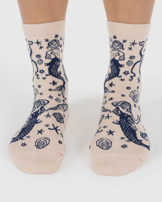 Crew Sock - Mermaid