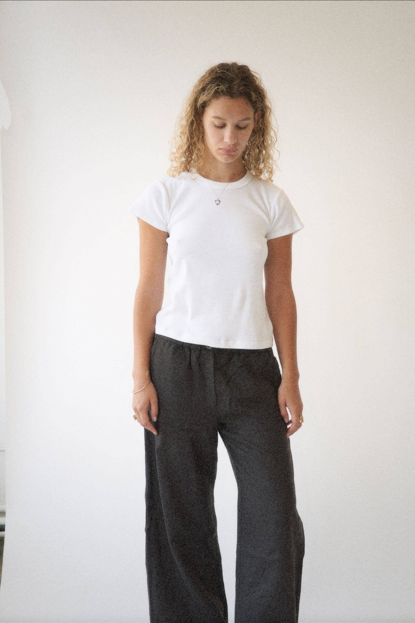 Washed Linen Trouser