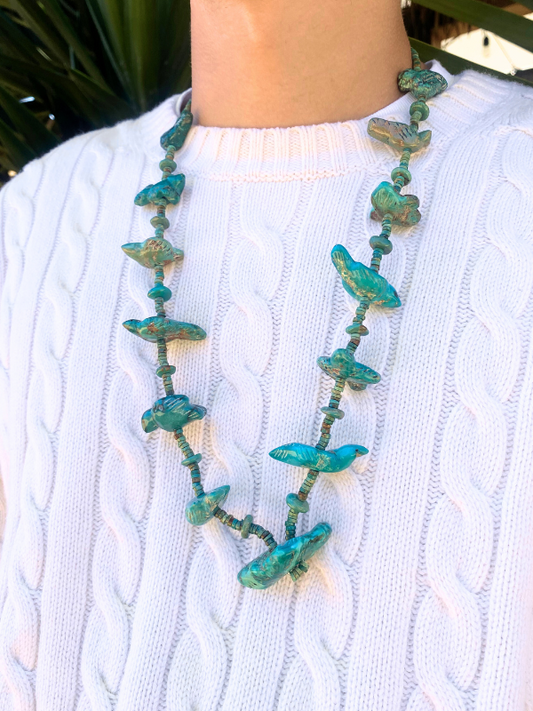 Turquoise Fetish Necklace