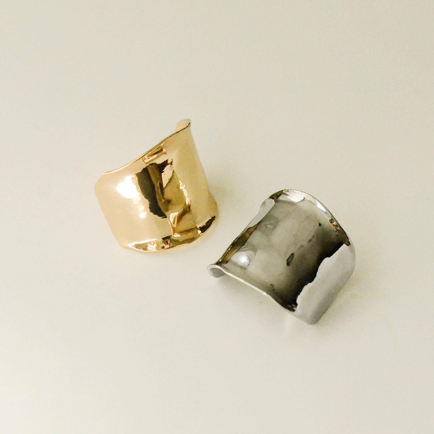 Metal Hair Ponytail Cuff Stick | Silver