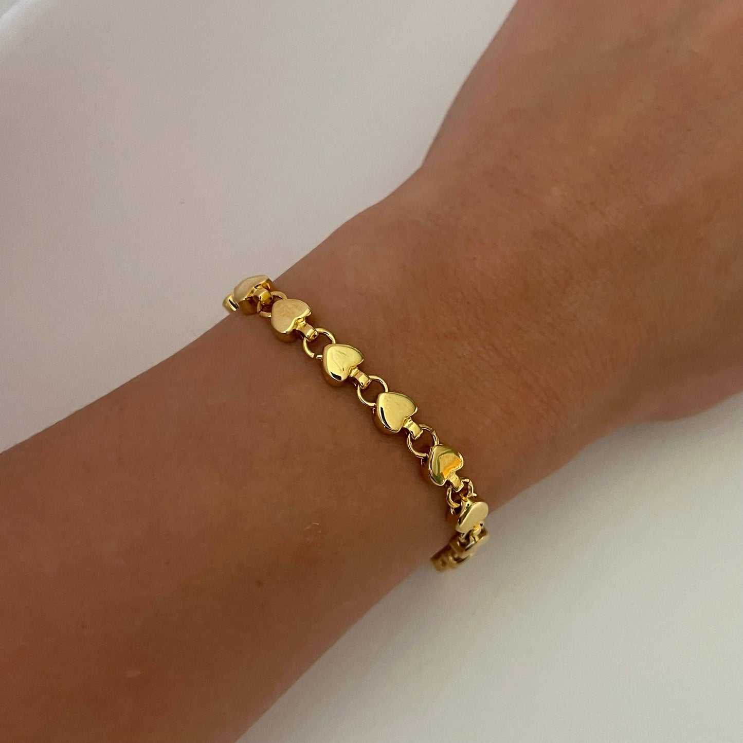 Bubble Heart Bracelet