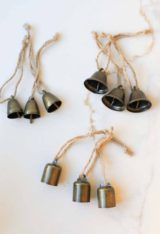 Vintage Country Style Metal Christmas Bells