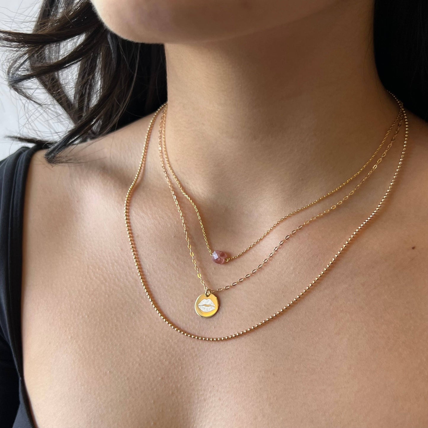 1.5mm Gold-fill Ball Chain