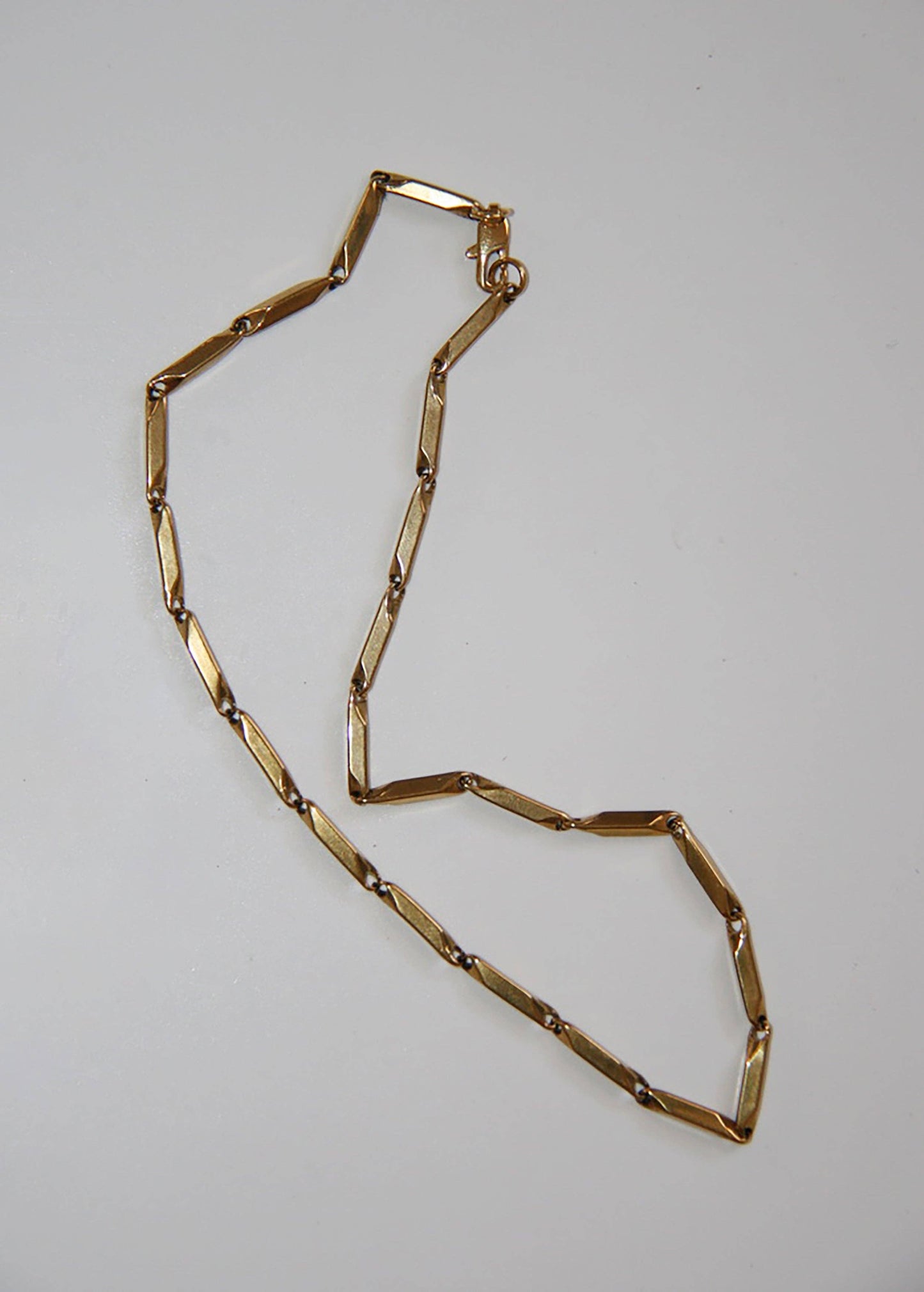 La Homme Bar Link Chain Necklace