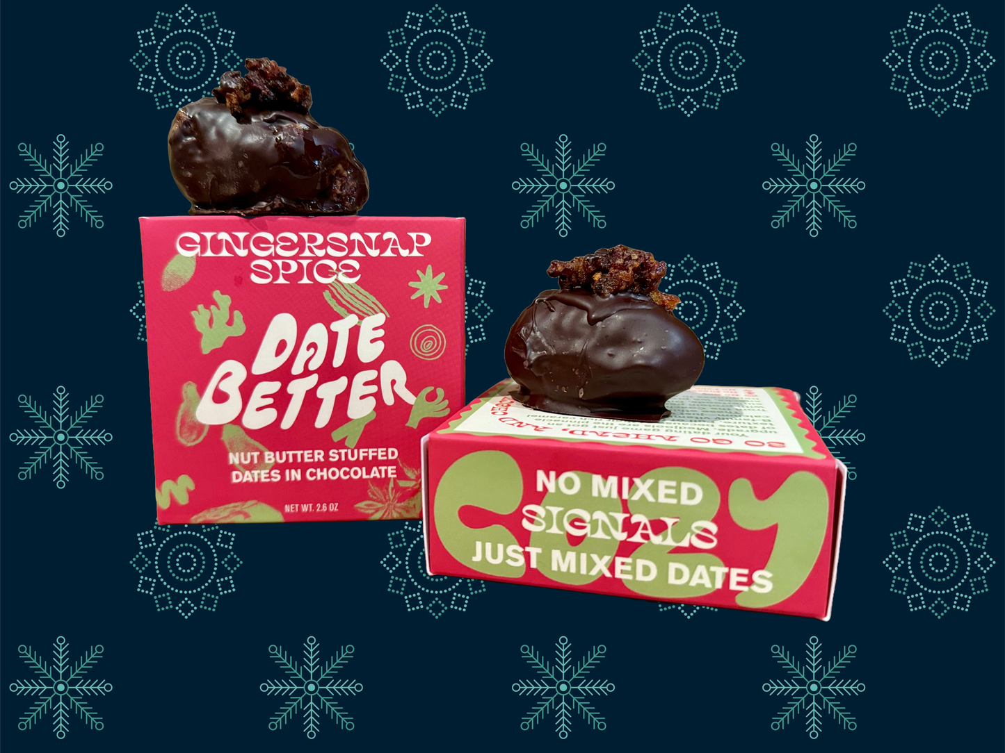 Gingersnap Spice Date Better Dates