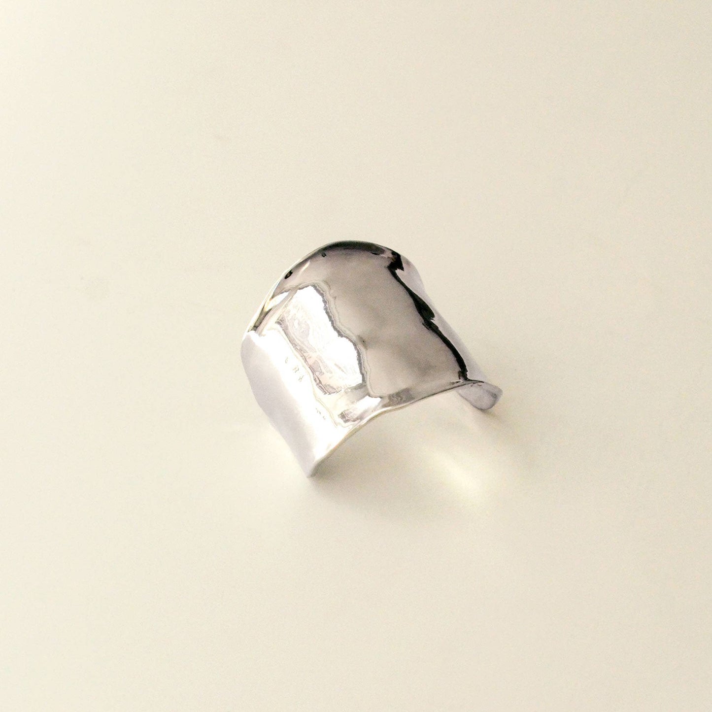 Metal Hair Ponytail Cuff Stick | Silver