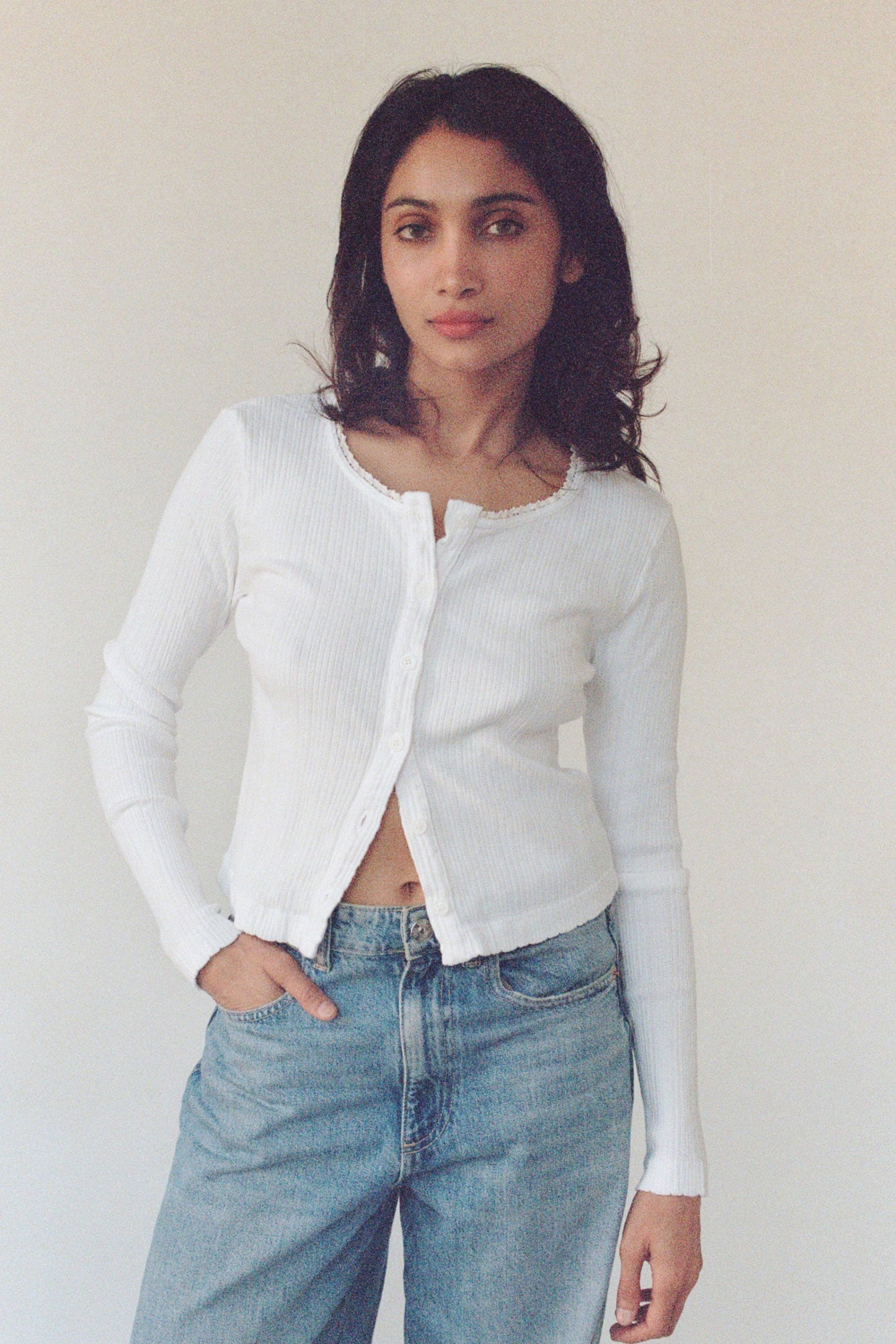 Posie Pointelle Cardigan