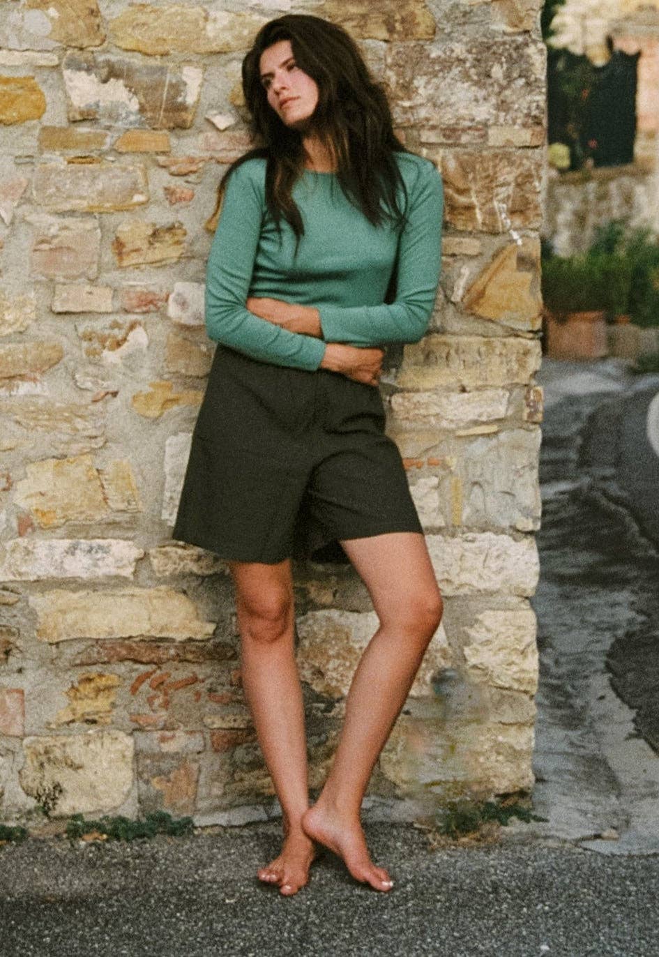 Linen Simple Short