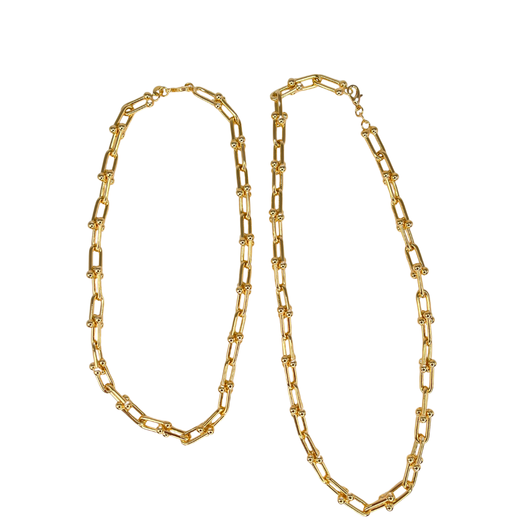 U Link Chain Necklace