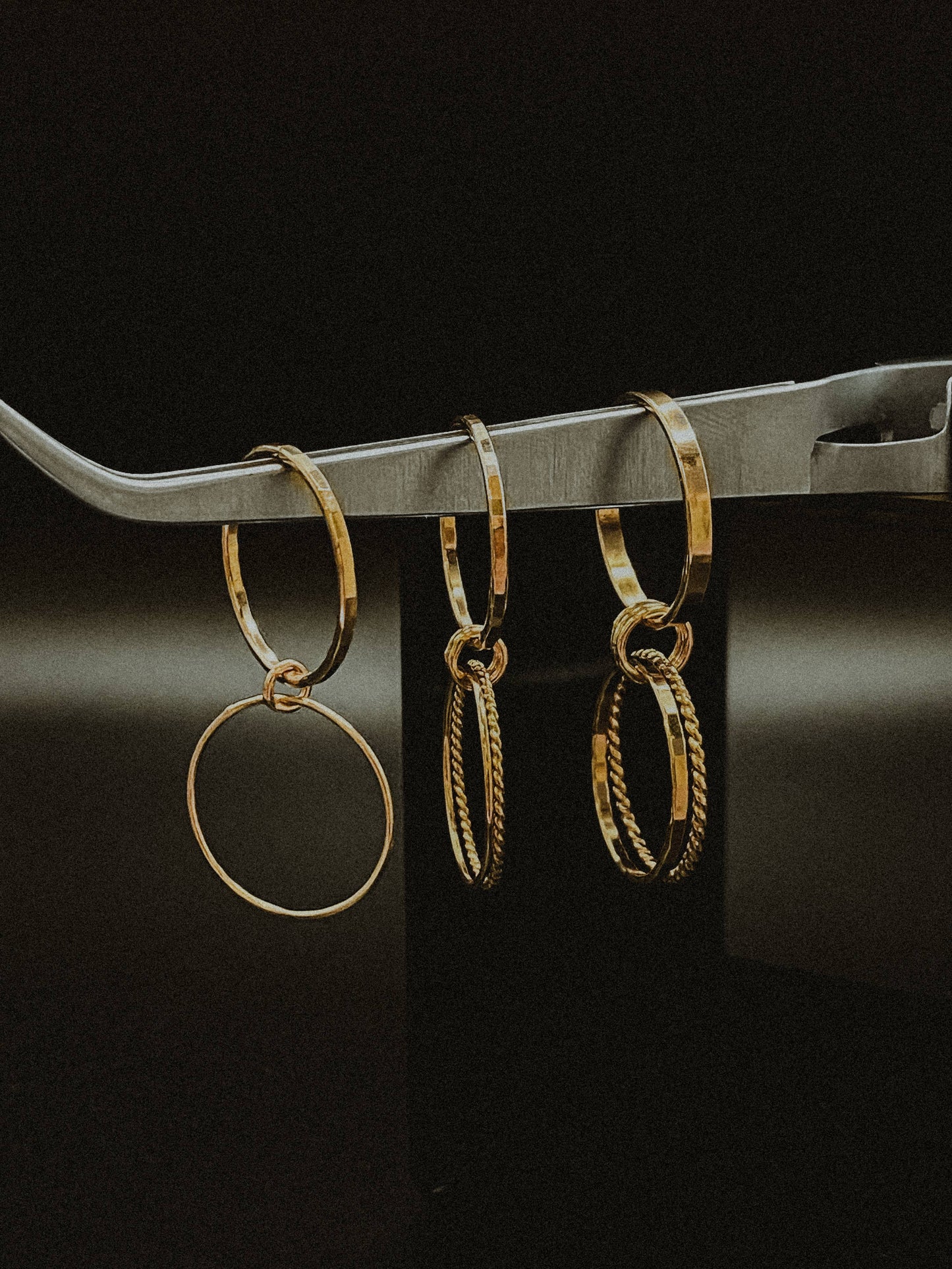 Duo Link Ring, 14K Gold Fill