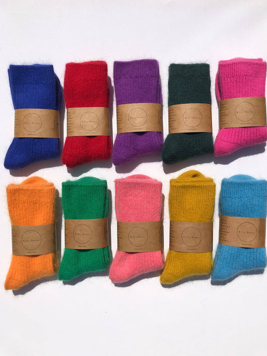 ANGORA WOOL SOCKS