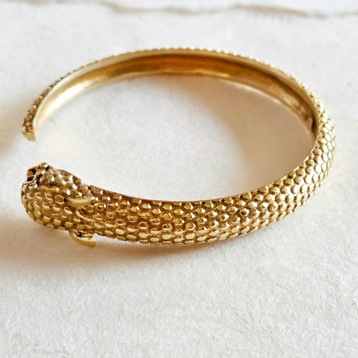 Bisjoux Brass Tiger Cuff