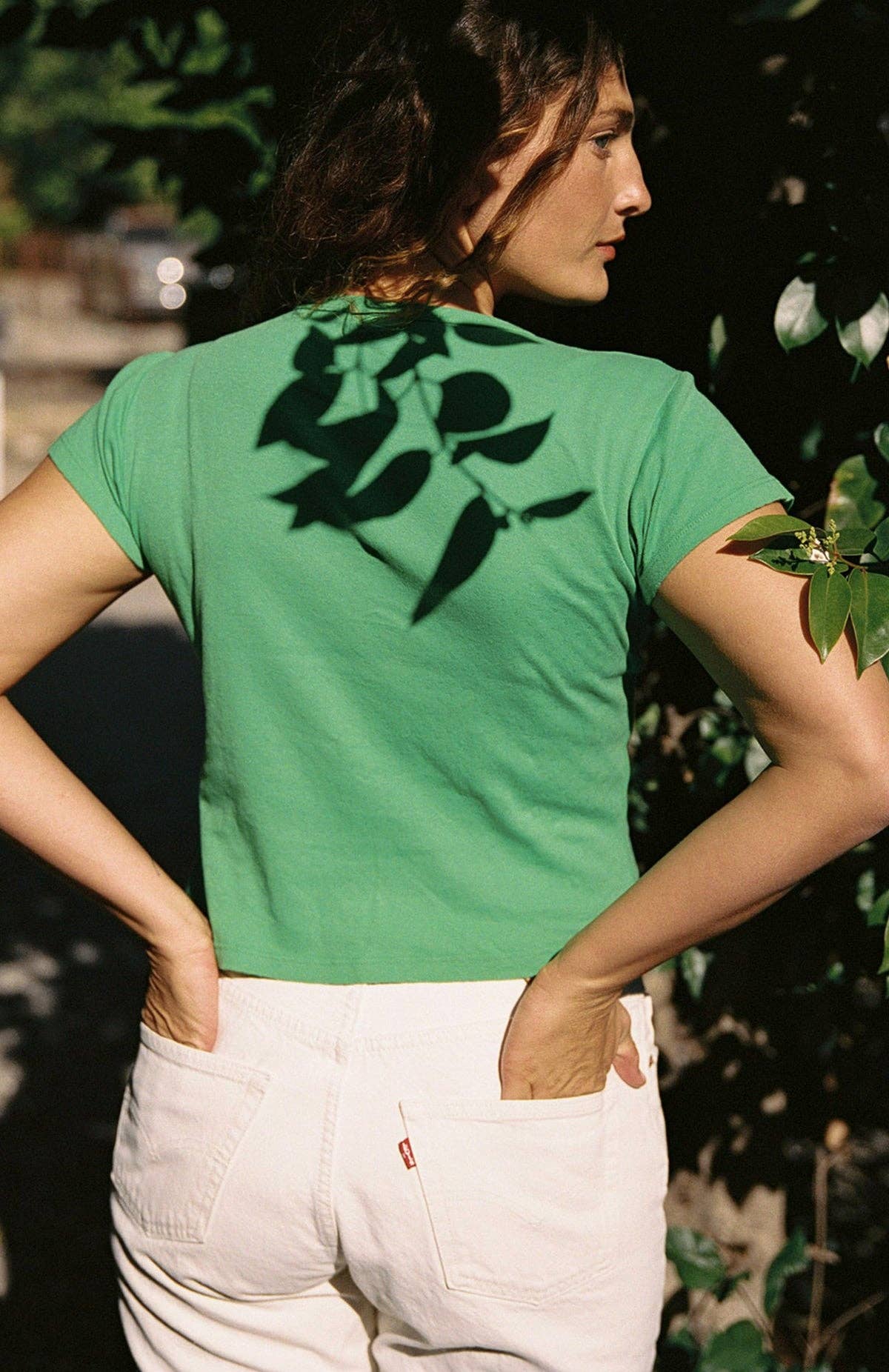 Pointelle Baby Tee