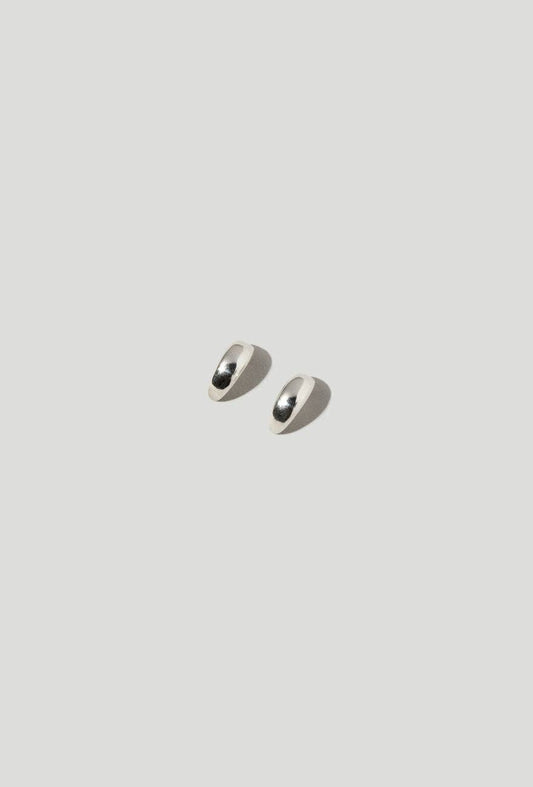 Crescent Earrings Sterling Silver