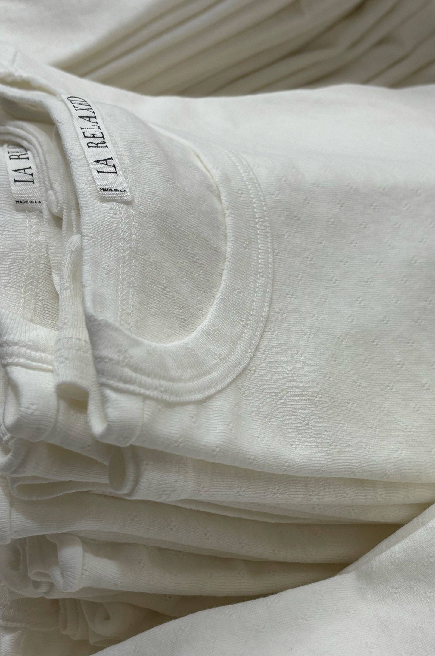 Petit Pointelle Tee