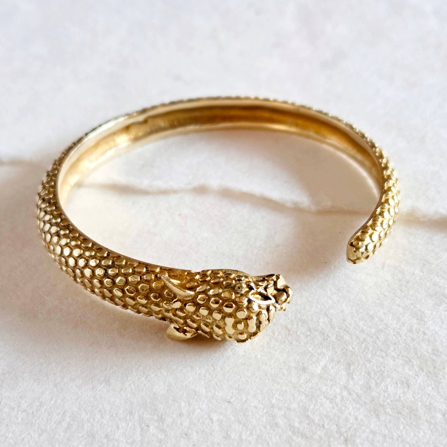 Bisjoux Brass Tiger Cuff