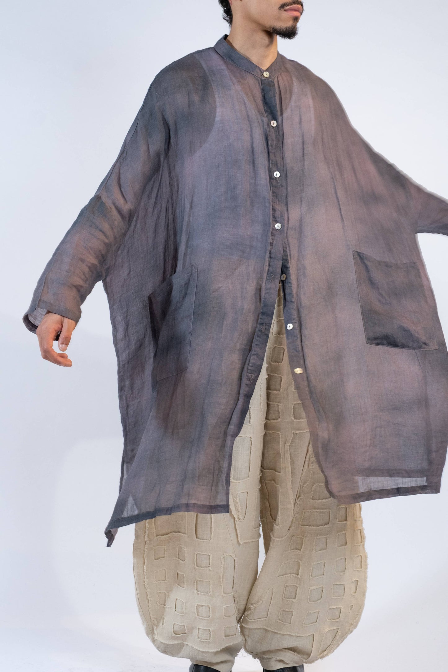 Hand Dyed Silk Tunic