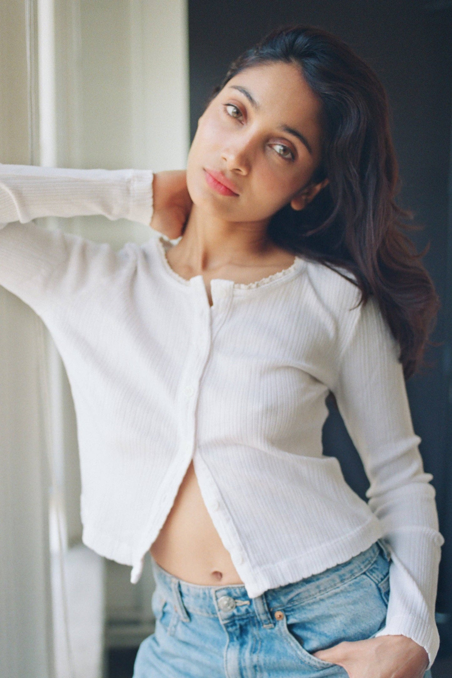 Posie Pointelle Cardigan
