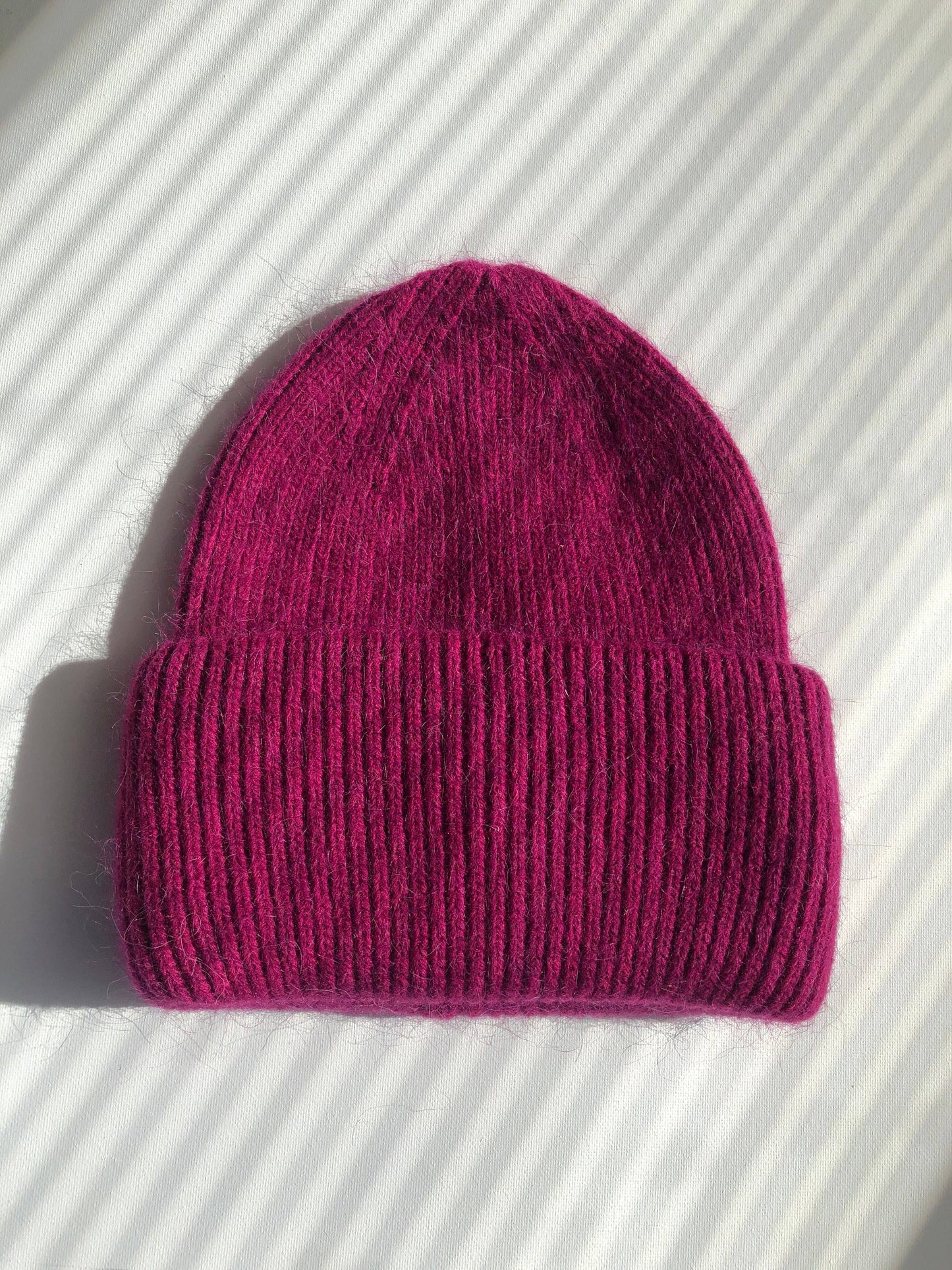 2024 ROYAL ANGORA WOOL BEANIE - crystal brights